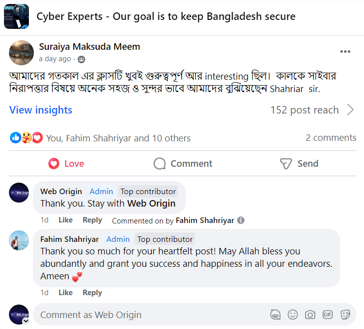 Cyber Experts - Our goal is to keep Bangladesh secure _ Facebook - Google Chrome 4_29_2024 11_18_18 PM